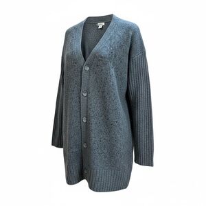L.L. Bean women’s  Charcoal Cardigan Sweater